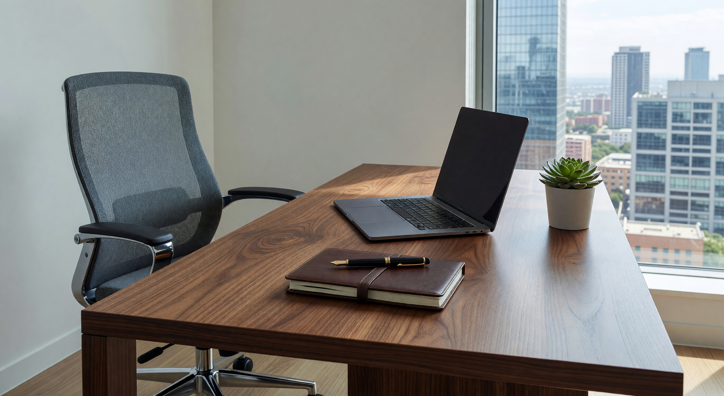 Minimalist home office