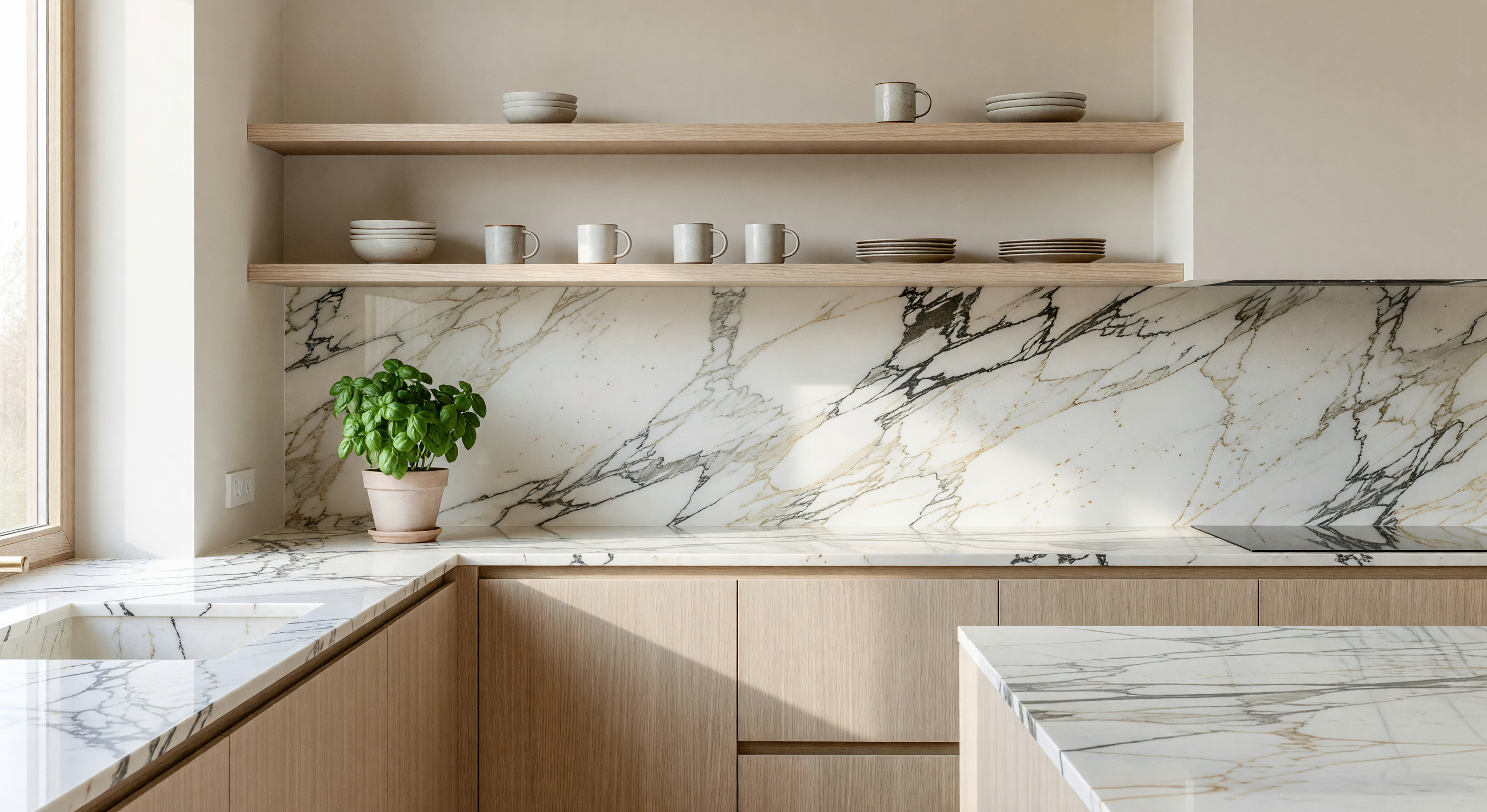 Modern minimalist kitchen